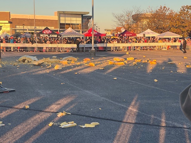 1st Place at Pumpkinfest, PLUS the SMILEY PUMPKIN DROP!